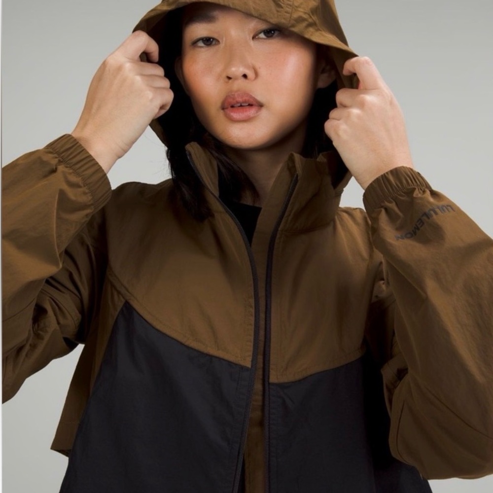 lululemon athletica Jacket Evergreen Cropped Full Zip